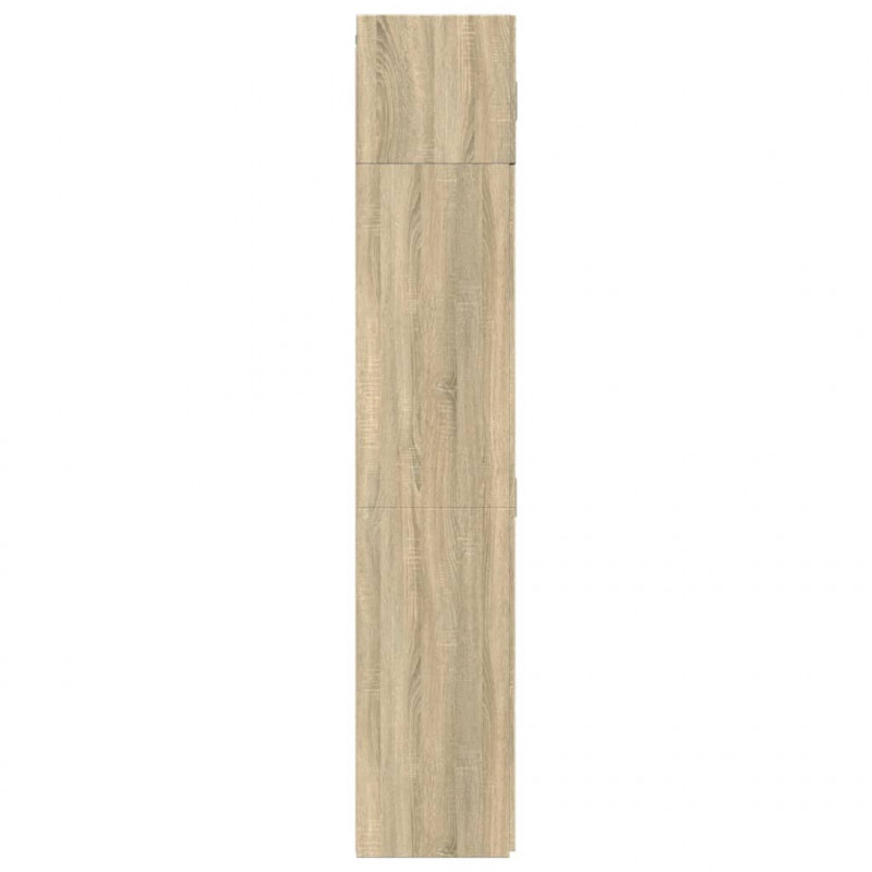 Szafka, dąb sonoma, 70x42,5x225 cm, materiał drewnopochodny