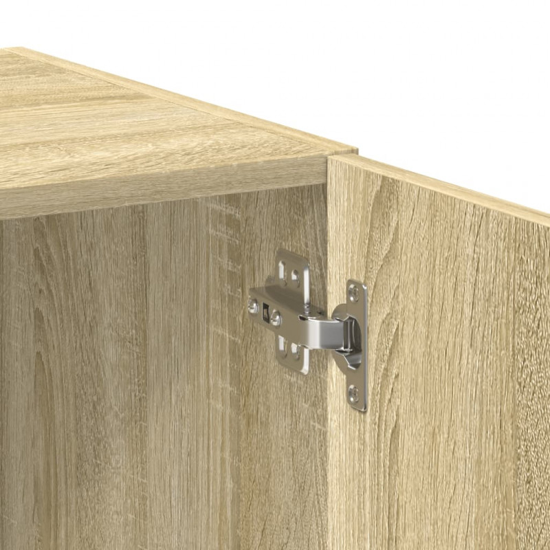 Szafka, dąb sonoma, 70x42,5x225 cm, materiał drewnopochodny