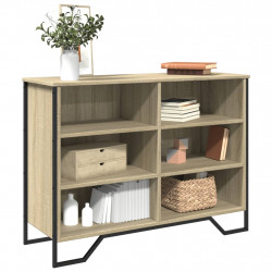 Szafka, dąb sonoma, 101x35,5x74,5 cm, materiał drewnopochodny