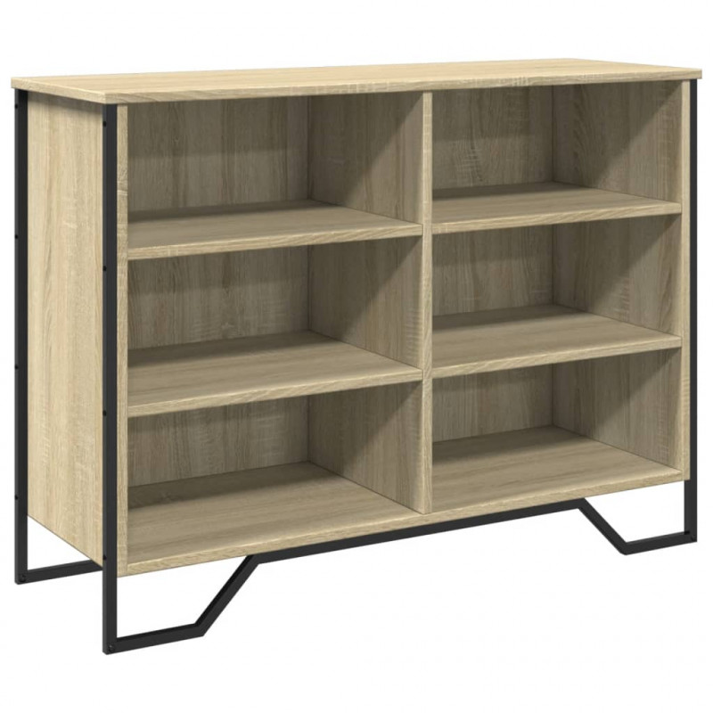 Szafka, dąb sonoma, 101x35,5x74,5 cm, materiał drewnopochodny