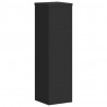 Podstawki pod doniczki, 2 szt., czarne, 17x17x60 cm