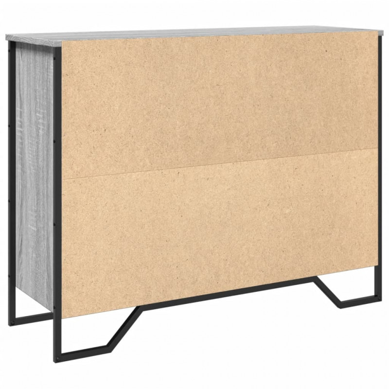 Szafka, szary dąb sonoma, 97x32,5x74,5 cm