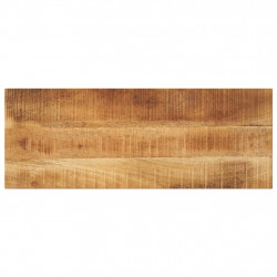 Blat do stolika, 80x20x3,8 cm, prostokątny, surowe drewno mango