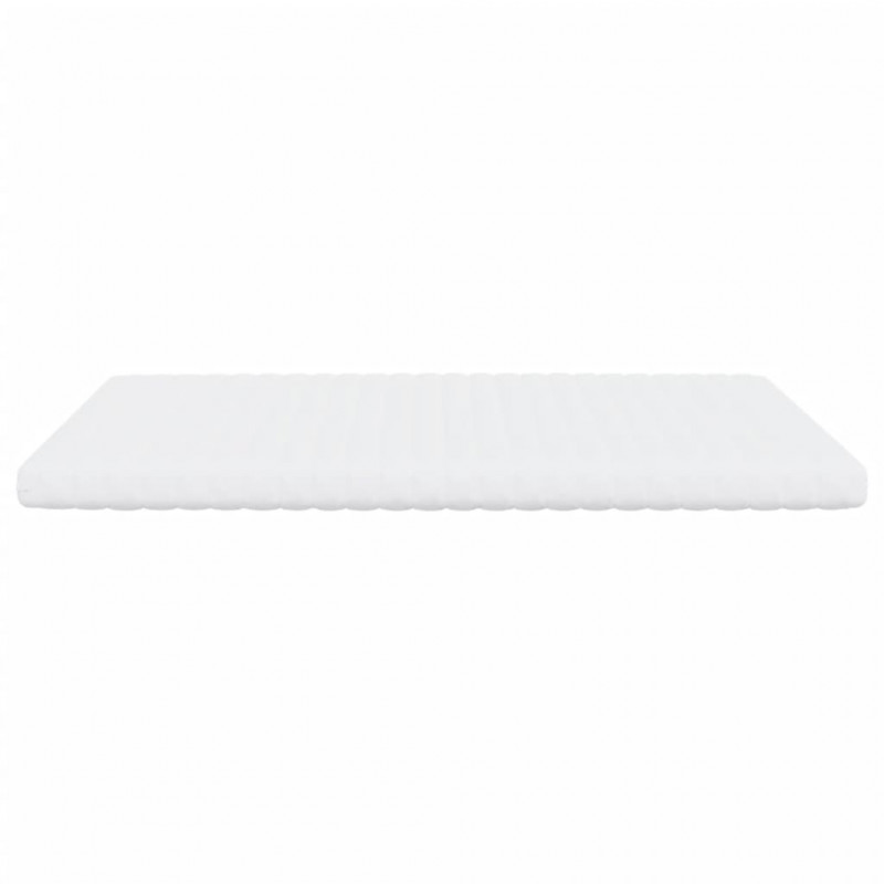 Materac piankowy, biały 180x210 cm, 7-strefowy, twardość 20 ILD