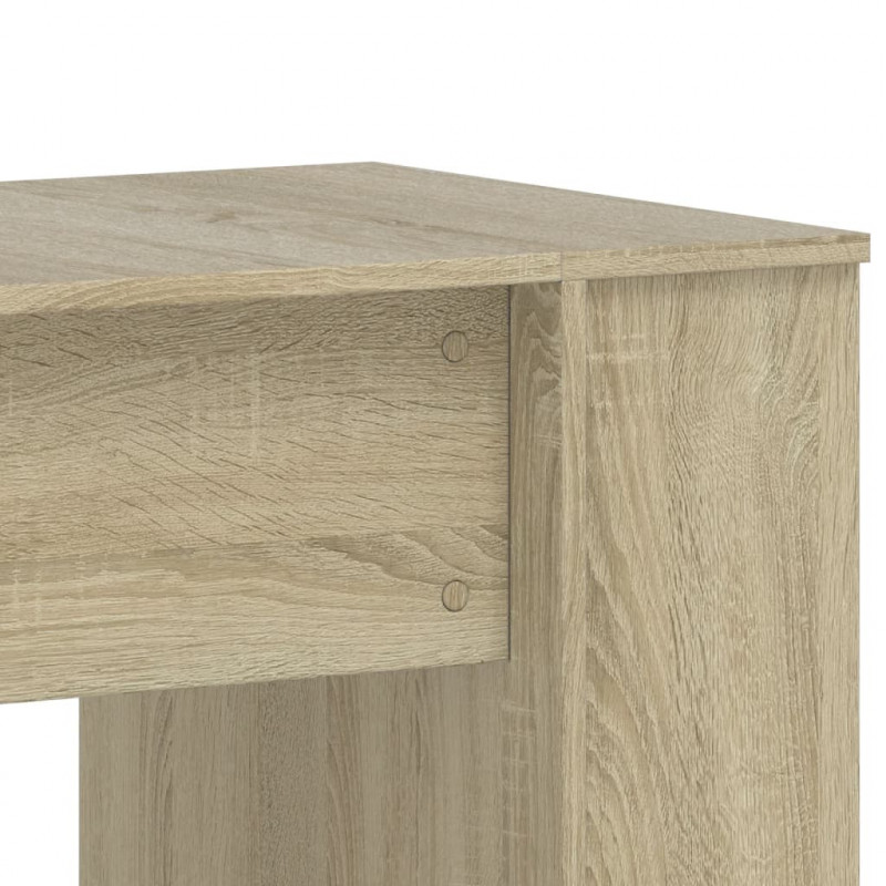 Biurko, dąb sonoma, 140x50x75 cm, materiał drewnopochodny