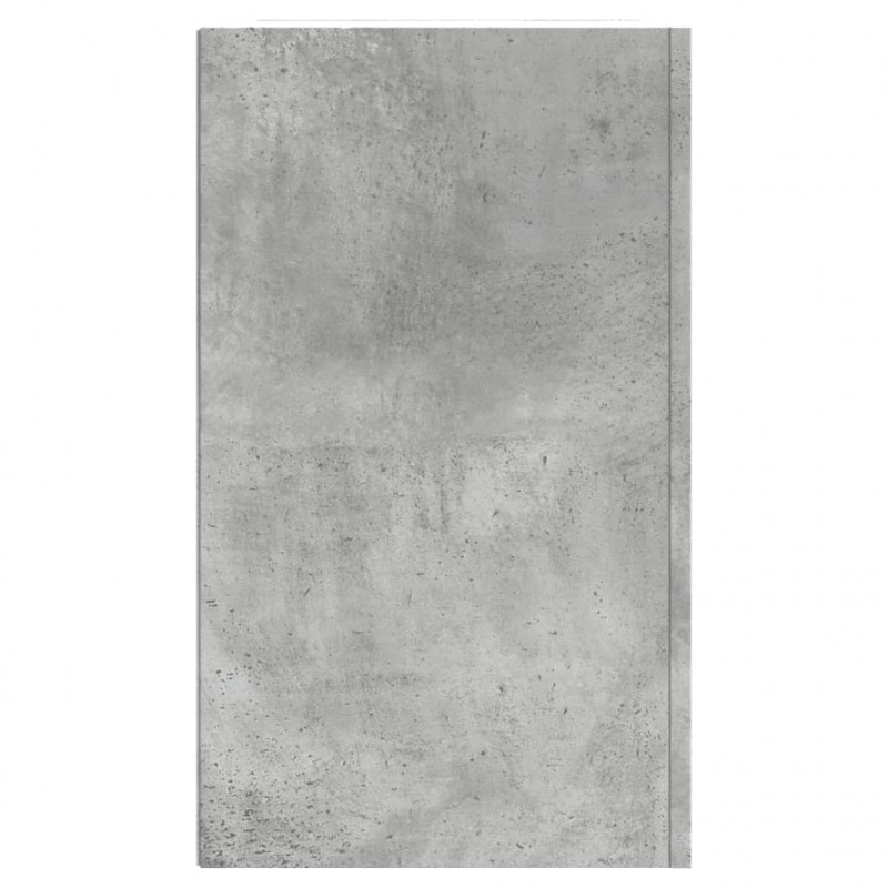 Szafka wisząca, szarość betonu, 75x35x60 cm