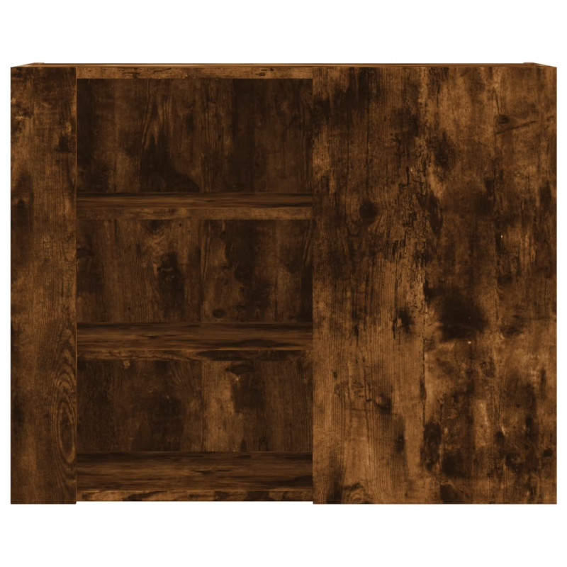 Szafka ścienna, przydymiony dąb, 75x35x60 cm