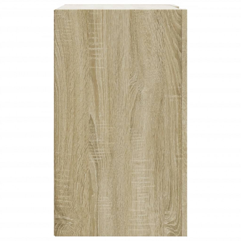 Szafka wisząca, dąb sonoma, 75x35x60, materiał drewnopochodny