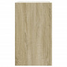 Szafka wisząca, dąb sonoma, 75x35x60, materiał drewnopochodny