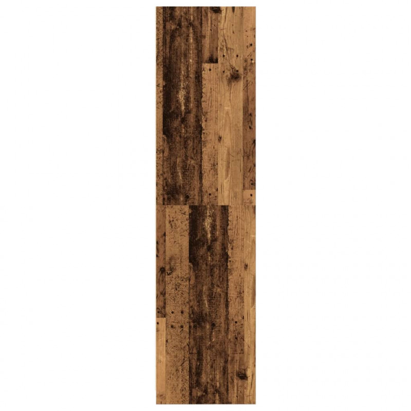 Szafa, stare drewno, 100x50x200 cm, materiał drewnopochodny