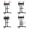 Stojak na kółkach na TV 32-70'', VESA maks. 600x400 mm, 50 kg