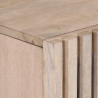 Szafka, 80x34x75 cm, lite drewno mango