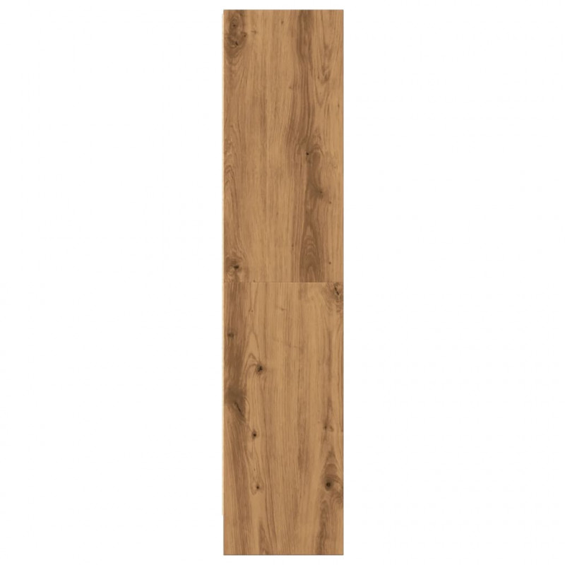 Regał, dąb artisian, 60x24x109 cm, materiał drewnopochodny