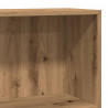Regał, dąb artisian, 60x24x76 cm, materiał drewnopochodny
