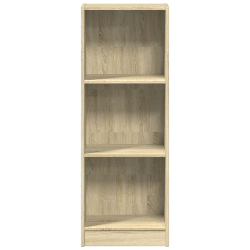 Regał, dąb sonoma, 40x24x109 cm, materiał drewnopochodny