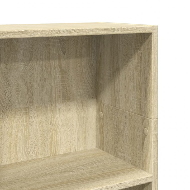Regał, dąb sonoma, 40x24x109 cm, materiał drewnopochodny