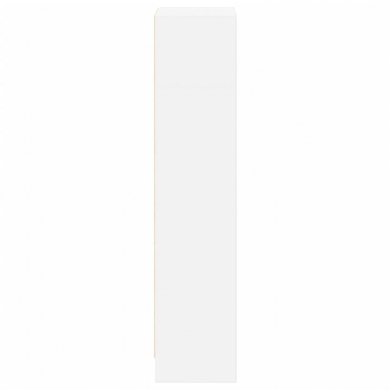 Regał, biały, 40x24x109 cm, materiał drewnopochodny
