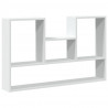 Półka ścienna, biała, 99x15x60 cm, materiał drewnopochodny