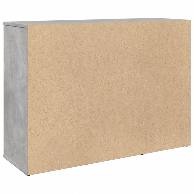 Szafka, szarość betonu, 90,5x29,5x65cm, materiał drewnopochodny