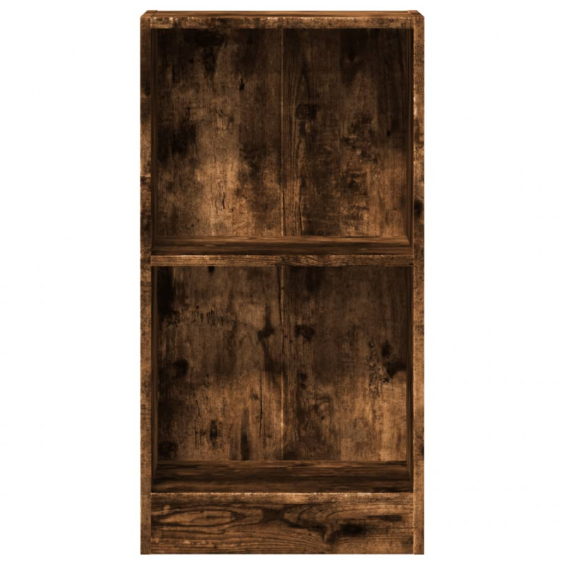 Regał, przydymiony dąb, 40x24x76 cm, materiał drewnopochodny