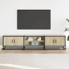 Szafka pod TV, dąb sonoma, 180x35x41cm, materiał drewnopochodny