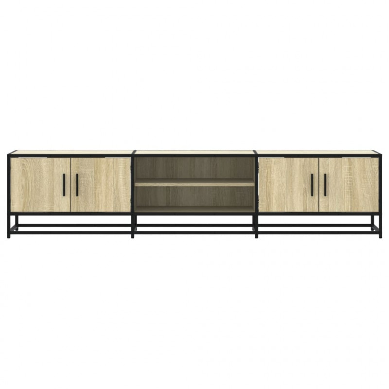 Szafka pod TV, dąb sonoma, 180x35x41cm, materiał drewnopochodny