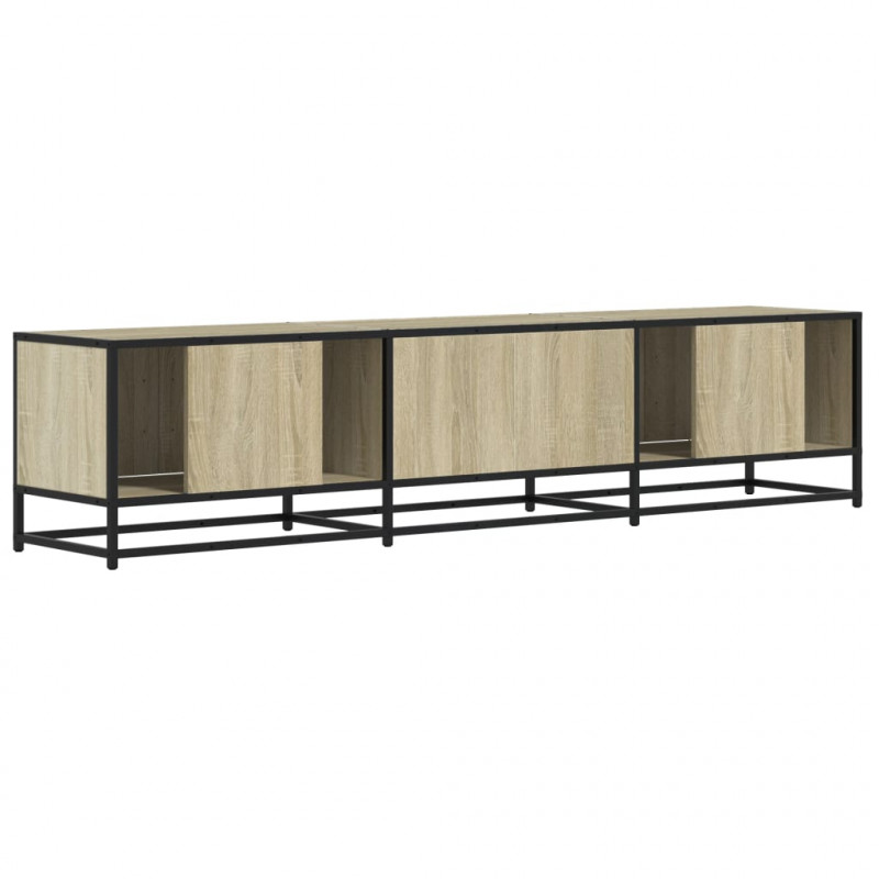 Szafka pod TV, dąb sonoma, 180x35x41cm, materiał drewnopochodny