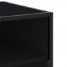 Szafka pod TV, czarna, 180x40x46 cm, materiał drewnopochodny