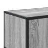 Szafka pod telewizor, szary dąb sonoma, 180x35x41 cm