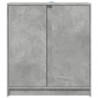 Szafka z LED, szarość betonu, 77x34x85 cm