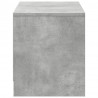 Szafka TV z LED, szarość betonu, 97x34x40 cm