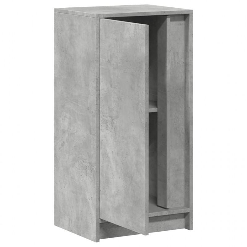 Szafka z LED, szarość betonu, 42,5x34x85 cm