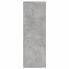 Szafka z LED, szarość betonu, 42,5x34x100 cm