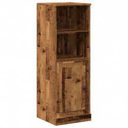 Szafka, stare drewno, 36x35,5x103,5 cm, materiał drewnopochodny