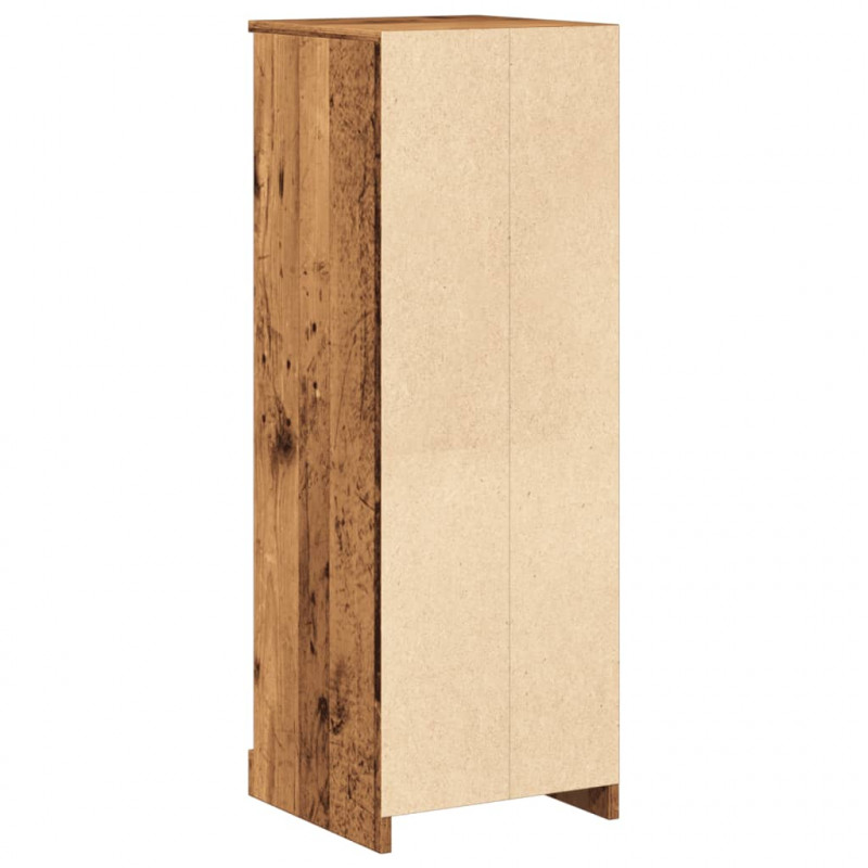 Szafka, stare drewno, 36x35,5x103,5 cm, materiał drewnopochodny