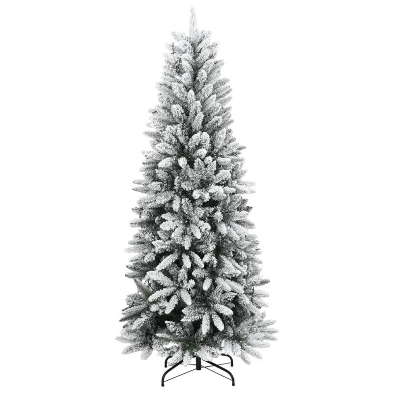 Sztuczna choinka, ośnieżona, 150 lampek LED, 120 cm