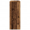 Stolik barowy z przegrodami, stare drewno, 90x40x103,5 cm