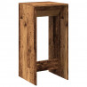 Stolik barowy, stare drewno, 51x50x103,5cm