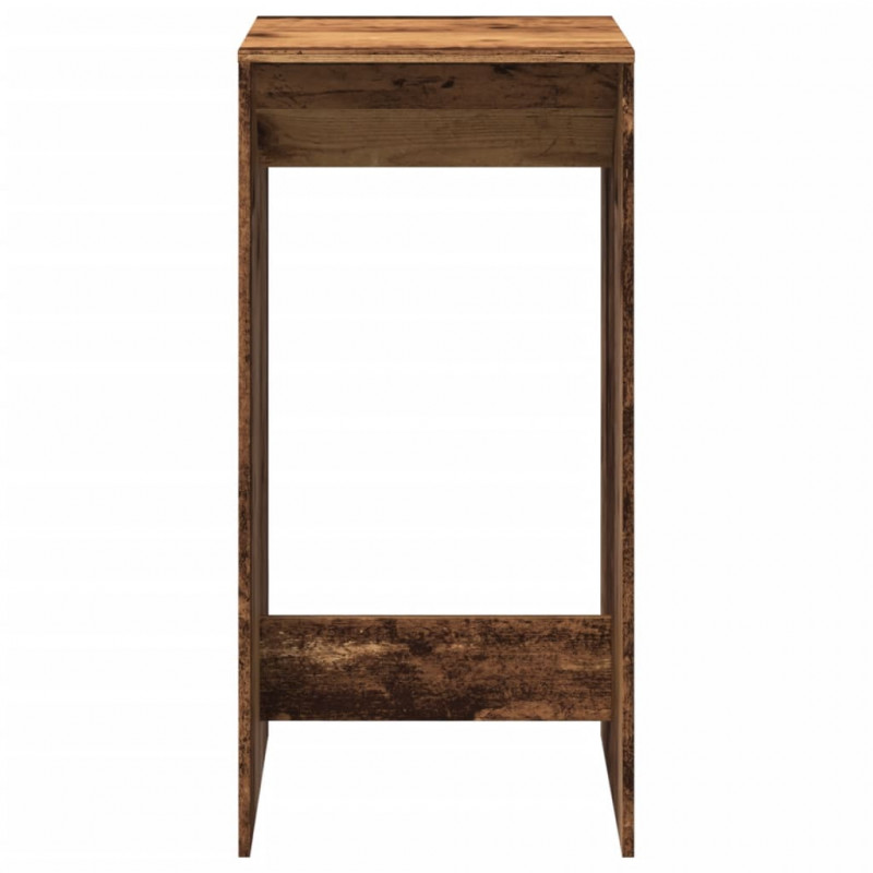Stolik barowy, stare drewno, 51x50x103,5cm