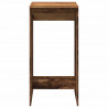 Stolik barowy, stare drewno, 51x50x103,5cm