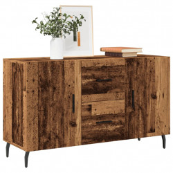 Komoda, stare drewno, 100x36x60 cm, materiał drewnopochodny