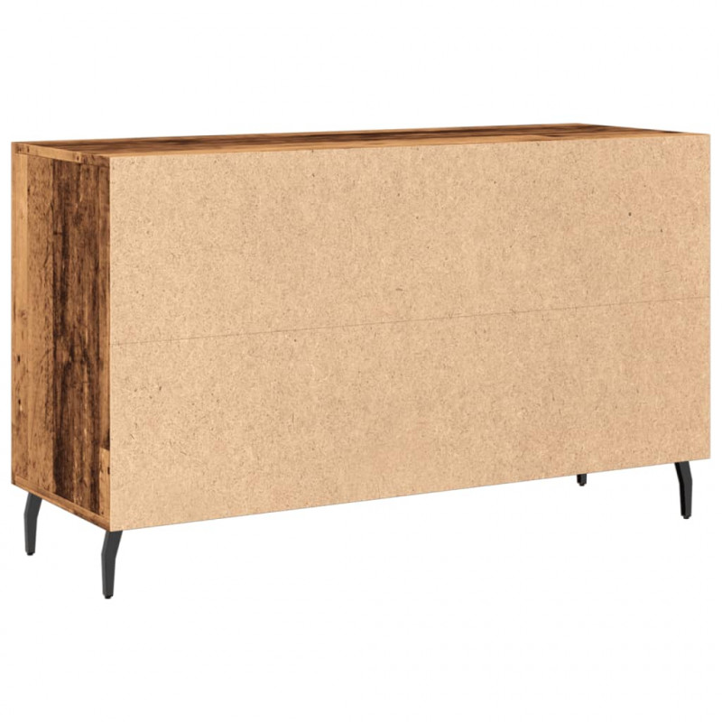 Komoda, stare drewno, 100x36x60 cm, materiał drewnopochodny