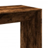 Stolik barowy, przydymiony dąb, 102x50x103,5 cm