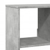 Regał/przegroda do pokoju, szarość betonu, 100x33x125,5 cm