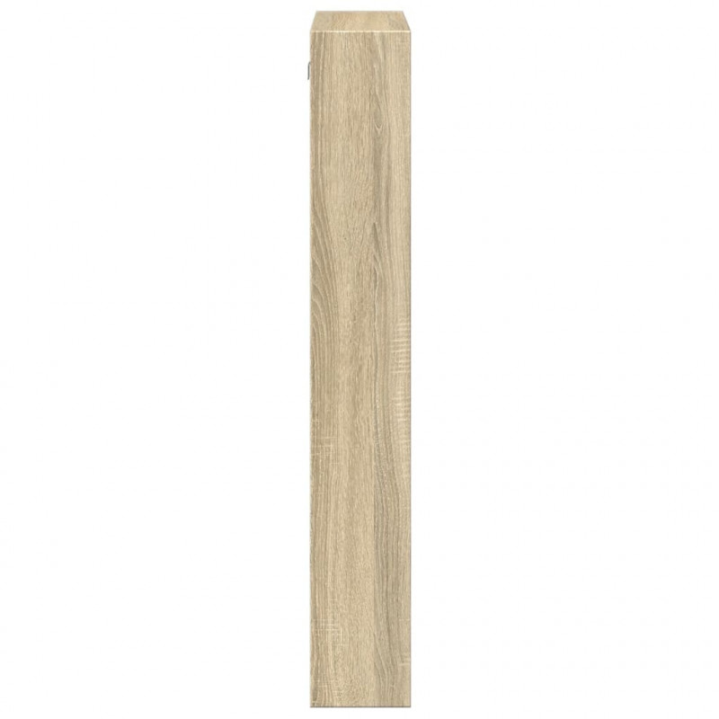 Szafka wisząca, dąb sonoma, 50x15x100, materiał drewnopochodny