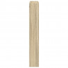 Szafka wisząca, dąb sonoma, 50x15x100, materiał drewnopochodny