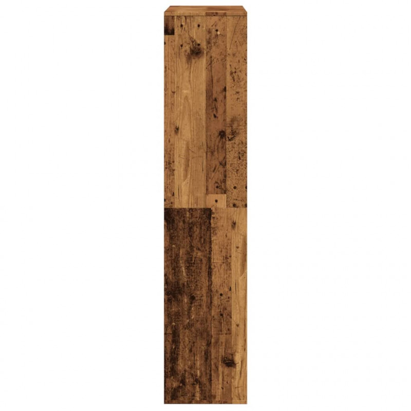 Regał/przegroda, stare drewno, 100x33x156,5 cm