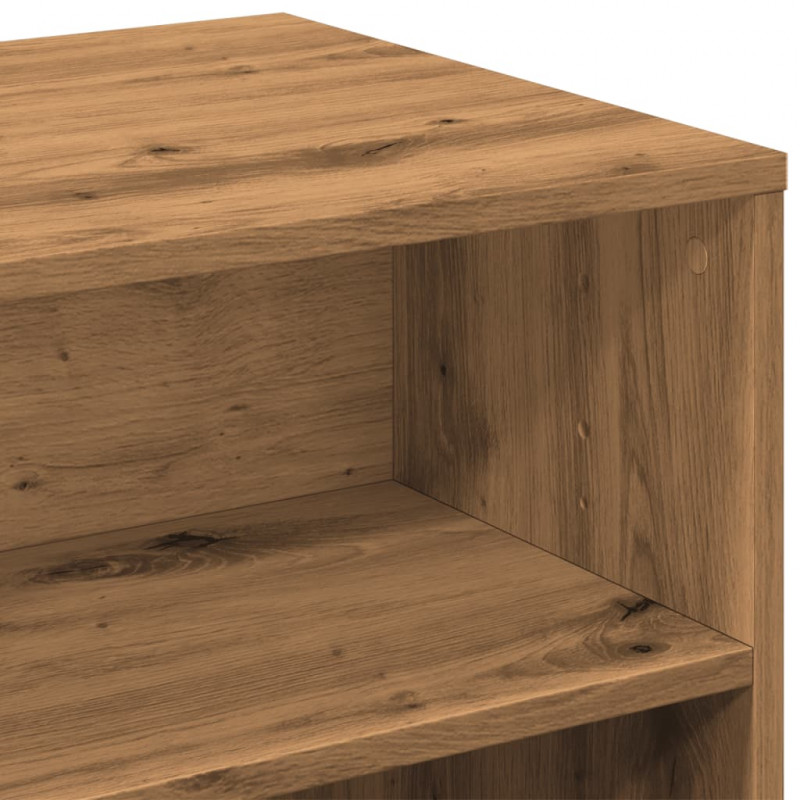 Szafka pod TV, dąb artisian, 120x40x40 cm