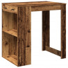 Stolik barowy, stare drewno, 102x70x103,5 cm