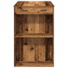 Stolik barowy, stare drewno, 102x70x103,5 cm